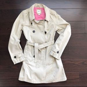 Like New! Classic Gap Kids Trench Coat